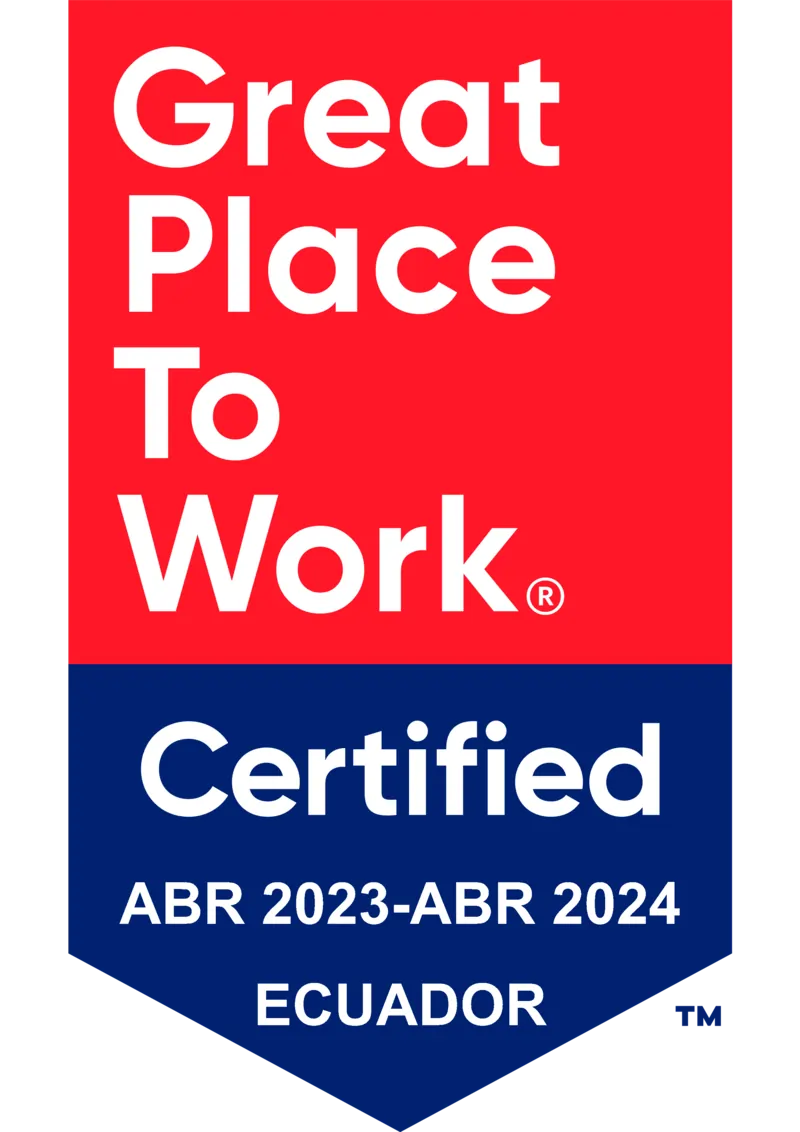 Great Place to Work Ecuador Certified