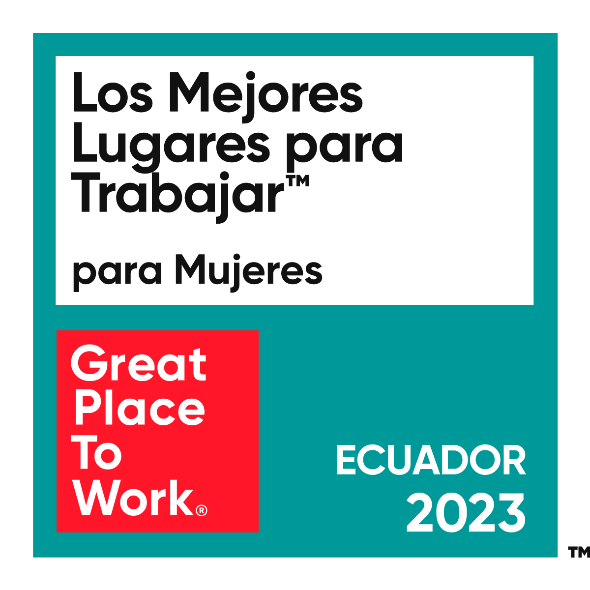 Great Place to Work for Women Ecuador 2023